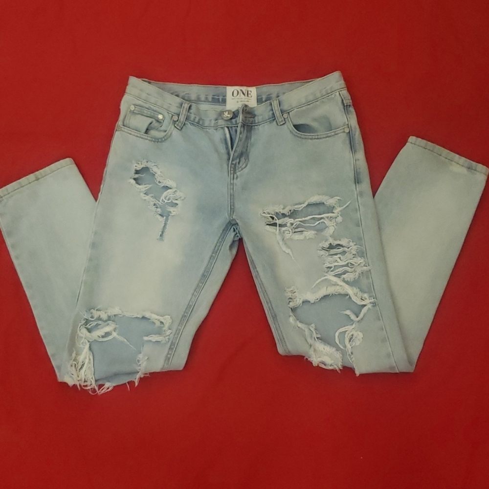 🛑sold🛑 One Teaspoon ripped jeans